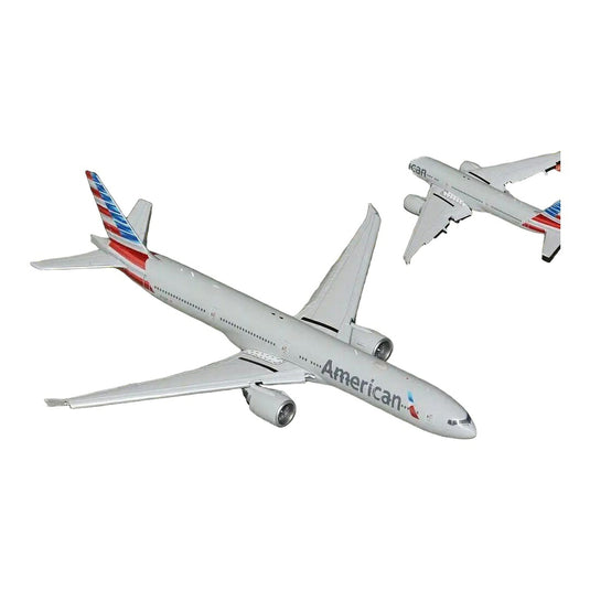 アメリカン航空 American Airlines ボーイング 777-300ER N722AN フラップダウン仕様 / Gemini 1/400 飛行機模型 旅客機
