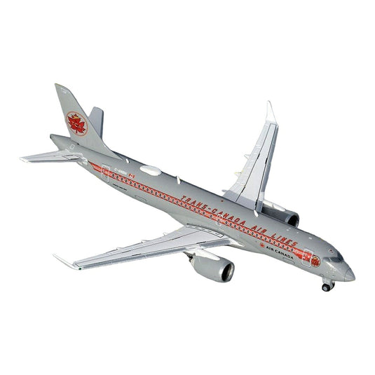 エア・カナダ Air Canada エアバス A220-300 トランス・カナダ航空 レトロ塗装 C-GNBN / GeminiJets 1/400 飛行機模型 旅客機
