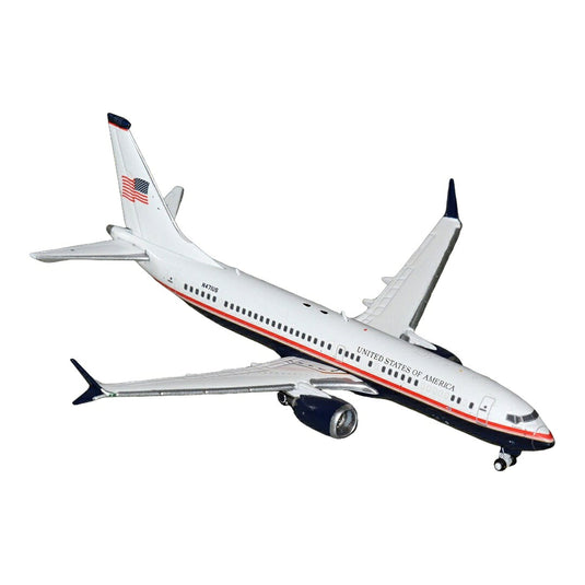アメリカ空軍 US Air Force ボーイング 737 MAX 8 / GeminiJets 1/400 飛行機模型 ミリタリー