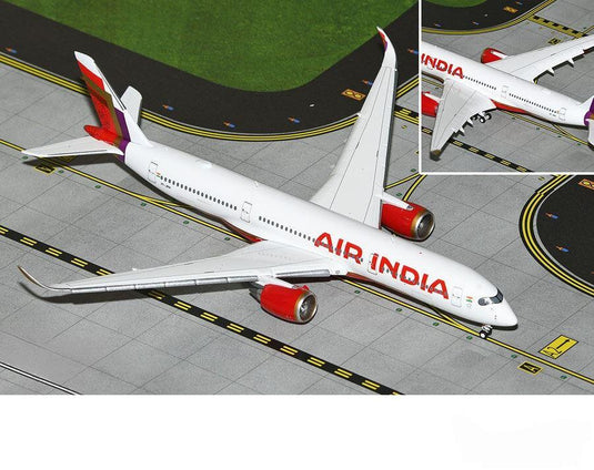 エア・インディア Air India エアバス A350-900 VT-JRH フラップダウン仕様 / Gemini 1/400 飛行機模型 旅客機