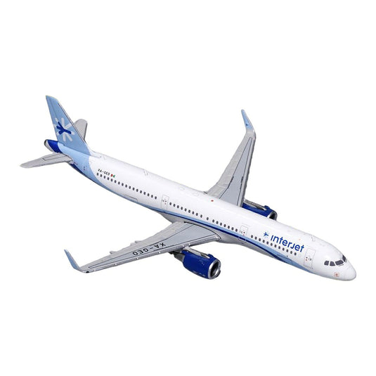 インタージェット Interjet エアバス A321 XA-GEO / GeminiJets 1/400 飛行機模型 旅客機
