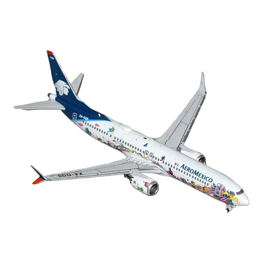 アエロメヒコ航空 Aeromexico ボーイング 737-MAX9 XA-GQS 「ククルカン」特別塗装 / Gemini 1/400 飛行機模型 旅客機