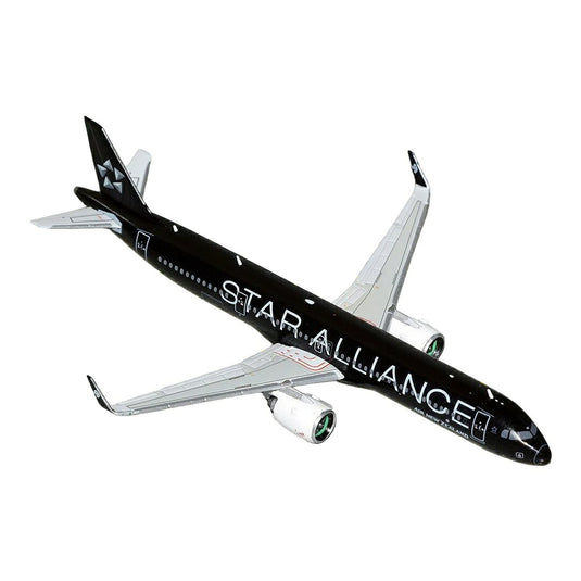 ニュージーランド航空 Air New Zealand エアバス A321neo スターアライアンス塗装 ZK-OYB / GeminiJets 1/400 飛行機模型 旅客機