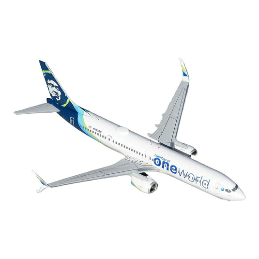 アラスカ航空 Alaska Airlines ボーイング 737-900ER N487AS ワンワールド特別塗装 / GeminiJets 1/400 飛行機模型 旅客機