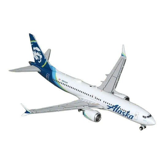 アラスカ航空 Alaska Airlines ボーイング 737-MAX8 N803AK / Gemini 1/400 飛行機模型 旅客機
