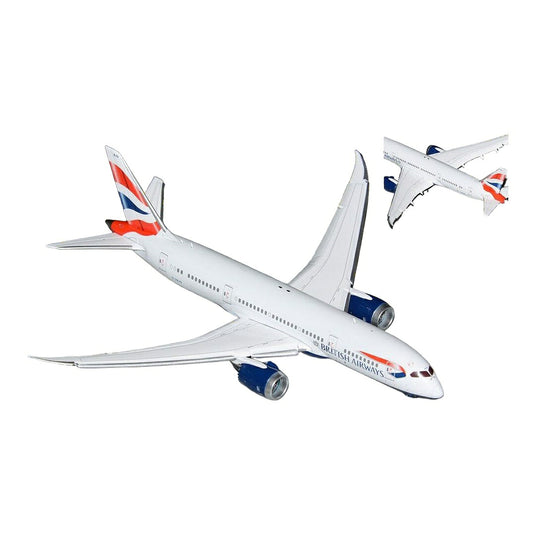 ブリティッシュ・エアウェイズ British Airways ボーイング 787-8 G-ZBJG フラップダウン仕様 / GeminiJets 1/400 飛行機模型 旅客機