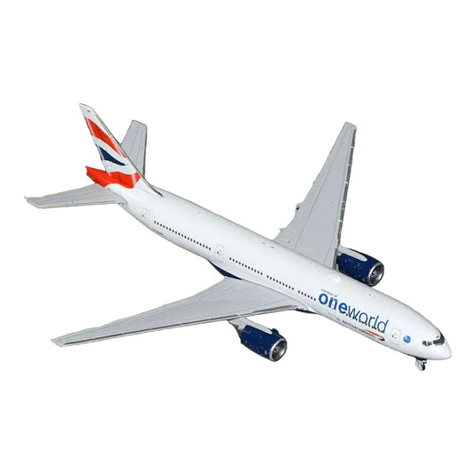ブリティッシュ・エアウェイズ British Airways ボーイング 777-200ER ワンワールド塗装 / GeminiJets 1/400 飛行機模型 旅客機