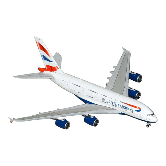 ブリティッシュ・エアウェイズ British Airways エアバス A380-800 G-XLEE / GeminiJets 1/400 飛行機模型 旅客機