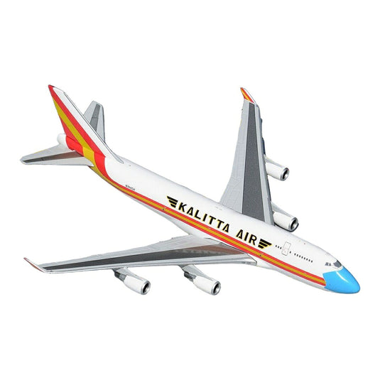 カリッタ・エア Kalitta Air ボーイング 747-400BCF N744CK マスク塗装 / GeminiJets 1/400 飛行機模型 旅客機