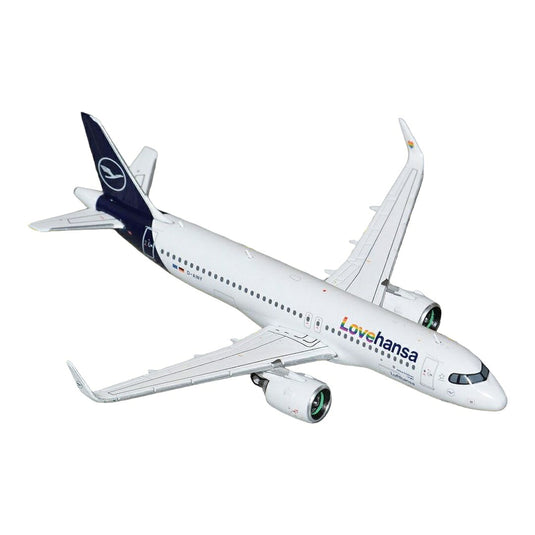 ルフトハンザ Lufthansa エアバス A320neo 「Lovehansa」特別塗装 D-AINY / Gemini 1/400 飛行機模型 旅客機