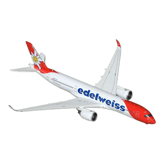 エーデルワイス航空 Edelweiss エアバス A350-900 HB-IHC / GeminiJets 1/400 飛行機模型 旅客機