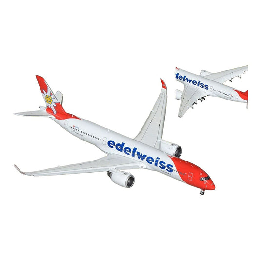 エーデルワイス航空 Edelweiss Air エアバス A350-900 HB-IHC / GeminiJets 1/400 飛行機模型 旅客機