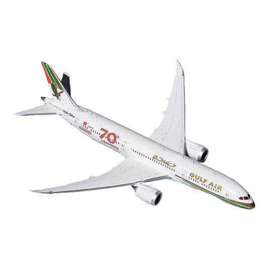 ガルフ・エア Gulf Air ボーイング 787-9 A9C-FG 70周年記念特別塗装 / GeminiJets 1/400 飛行機模型 旅客機