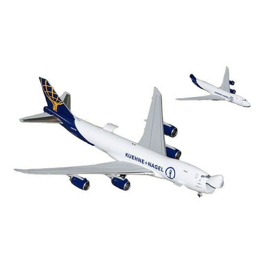 アトラスエア Atlas Air キューネ・アンド・ナーゲル Kuehne+Nagel ボーイング 747-8F N862GT / GeminiJets 1/400 飛行機模型 旅客機