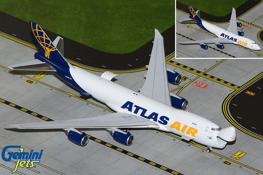 アトラス航空 Atlas Air ボーイング 747-8F / GeminiJets 1/400 飛行機模型 旅客機