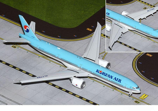 大韓航空 Korean Air ボーイング 777-300ER フラップダウン仕様 HL7784 / GeminiJets 1/400 飛行機模型 旅客機