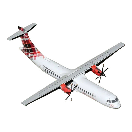 ローガンエア Loganair ATR 72-600 レッド塗装 G-LMTE / Gemini 1/400 飛行機模型 旅客機