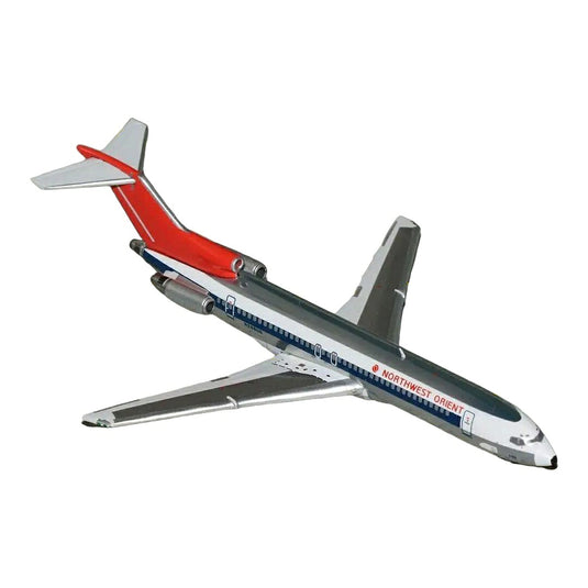 ノースウエスト・オリエント航空 Northwest Orient Airlines ボーイング 727-200 N298US 1980年代サーモメーター塗装 / GeminiJets 1/400 飛行機模型 旅客機