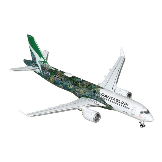 カンタスリンク QantasLink エアバス A220-300 VH-X4A 特別塗装 / GeminiJets 1/400 飛行機模型 旅客機