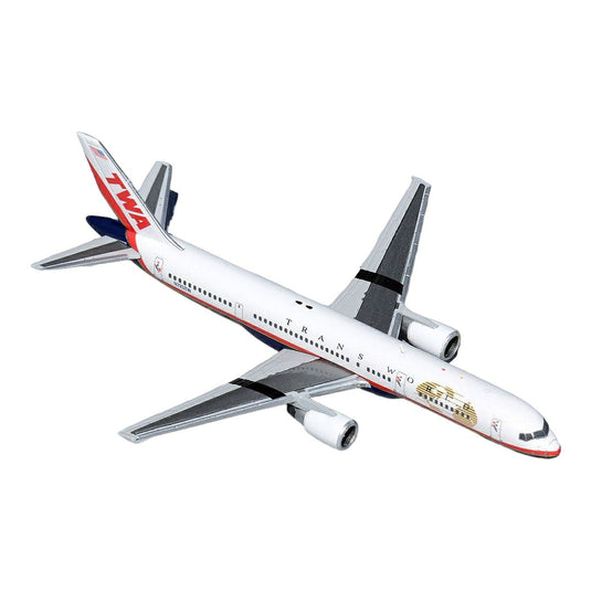 トランス・ワールド航空 Trans World Airlines TWA ボーイング 757-200 最終塗装 N125TW / Gemini 1/400 飛行機模型 旅客機