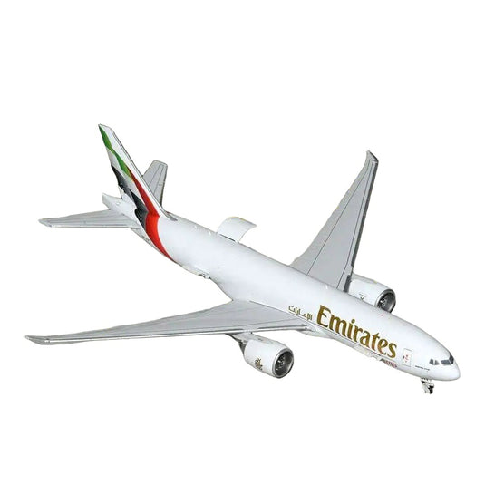 エミレーツ Emirates ボーイング 777-200F A6-EFV 新塗装 インタラクティブシリーズ / Gemini 1/400 飛行機模型 貨物機