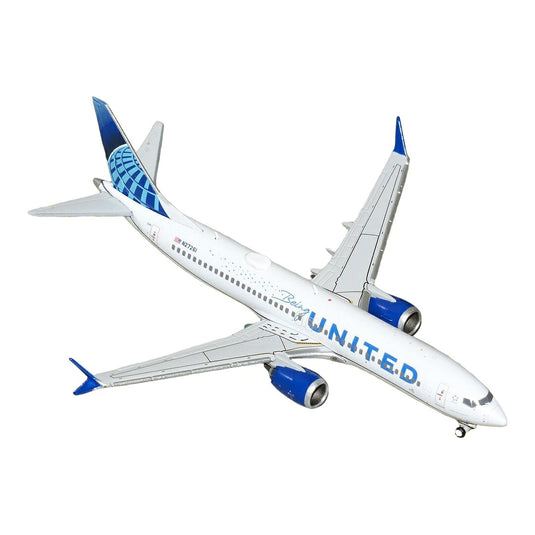 ユナイテッド航空 United Airlines ボーイング 737-MAX8 N27261 Being UNITED 特別塗装 / GeminiJets 1/400 飛行機模型 旅客機
