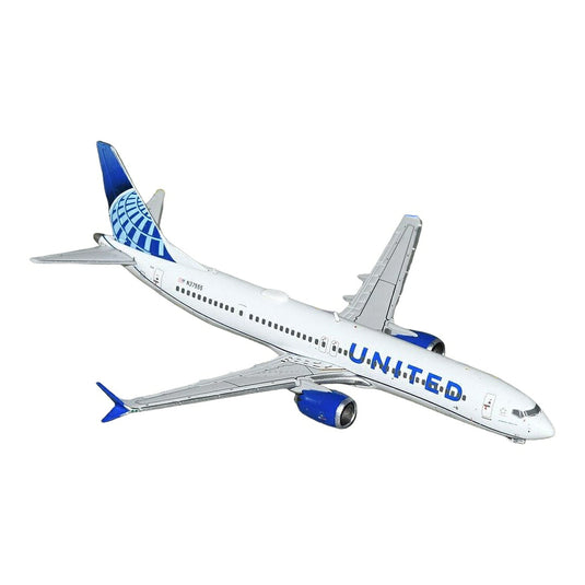 ユナイテッド航空 United Airlines ボーイング 737-MAX9 N37555 / GeminiJets 1/400 飛行機模型 旅客機