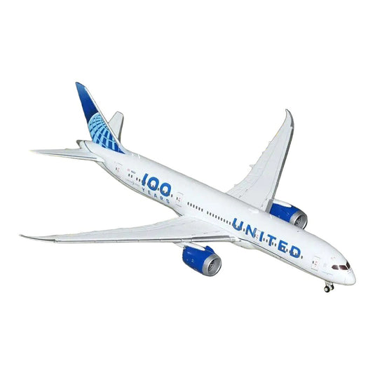 ユナイテッド航空 United Airlines ボーイング 787-9 「100 Years」特別塗装 N61101 / GeminiJets 1/400 飛行機模型 旅客機