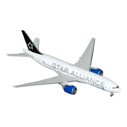 ユナイテッド航空 United Airlines ボーイング 777-200ER N77022 スターアライアンス塗装 / Gemini 1/400 飛行機模型 旅客機