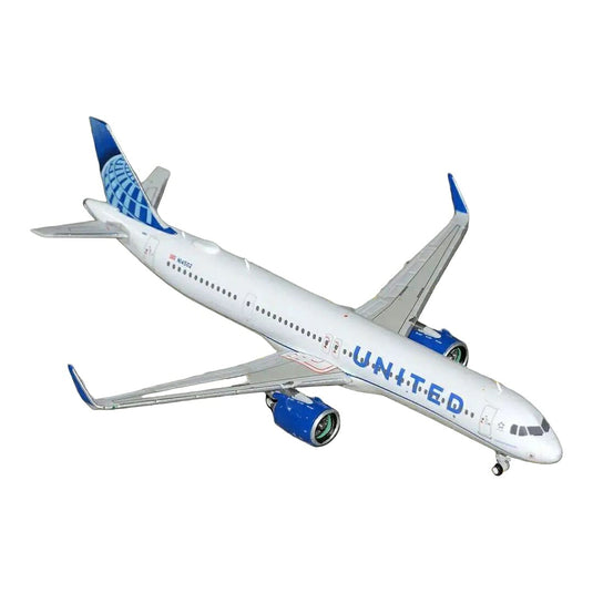 ユナイテッド航空 United Airlines エアバス A321neo N14502 / GeminiJets 1/400 飛行機模型 旅客機