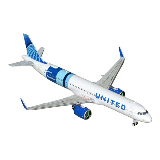 ユナイテッド航空 United Airlines エアバス A321neo / GeminiJets 1/400 飛行機模型 旅客機