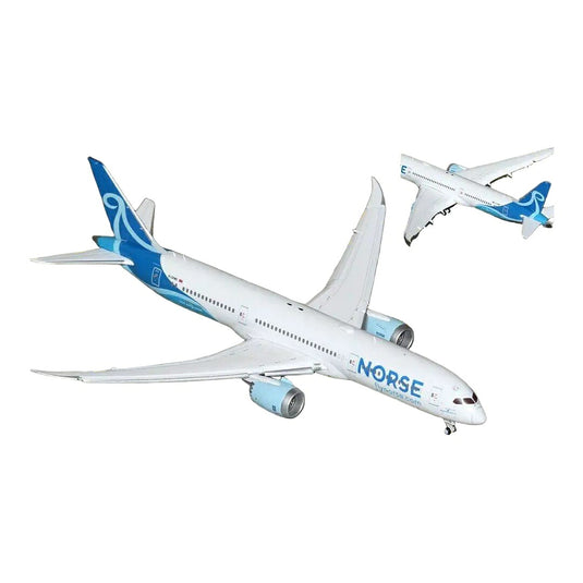 ノース・アトランティック Norse Atlantic ボーイング 787-9 G-CKWS フラップダウン仕様 / Gemini 1/400 飛行機模型 旅客機