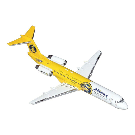 アライアンス航空 Alliance Airlines フォッカー 100 VH-UQG / Gemini 1/400 飛行機模型 旅客機