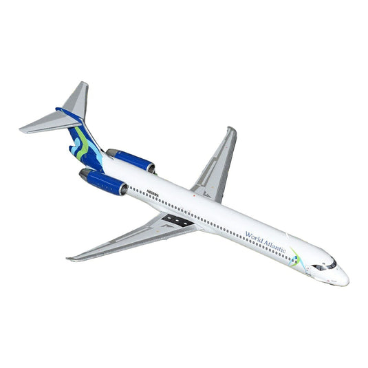 ワールド・アトランティック航空 World Atlantic Airlines マクドネル・ダグラス MD-83 / GeminiJets 1/400 飛行機模型 旅客機