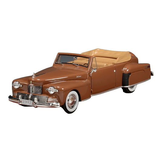 【予約】2026年発売予定 Lincolnリンカーン Continentalコンチネンタル カブリオレ オープン 1942 ベージュ / GLM 1/43 ミニカー
