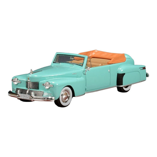 【予約】2026年発売予定 Lincolnリンカーン Continentalコンチネンタル カブリオレ 1942 スワニーグリーン / GLM 1/43 ミニカー