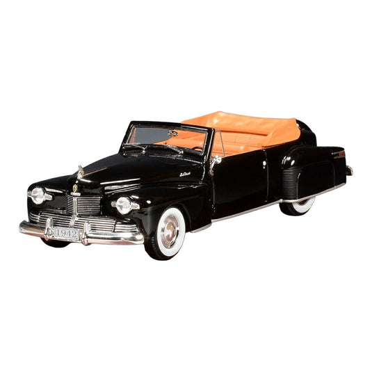 【予約】2026年発売予定 Lincolnリンカーン Continentalコンチネンタル カブリオレ 1942 ブラック / GLM 1/43 ミニカー