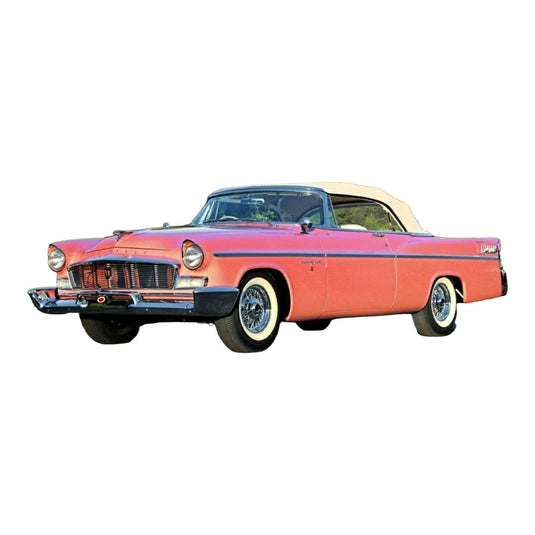 【予約】2026年発売予定 Chryslerクライスラー New Yorkerニューヨーカー カブリオレ クローズド 1956 ローズウッドタン クリーム 限定生産 / GLM 1/43 ミニカー