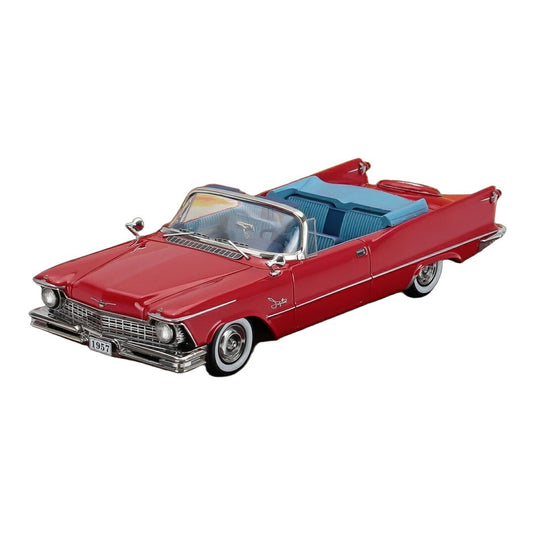Imperialインペリアル Crown Cabrioletカブリオレ 1957 (Single Headlight) Openオープン レッド 109台限定 / GLM 1/43 ミニカー