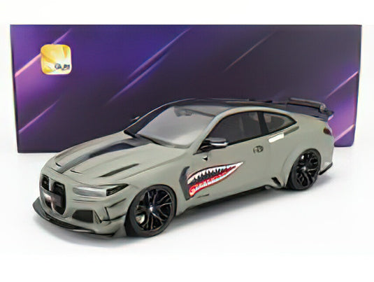 BMW 4-SERIES M4 (G82) IMP-PERFORMANCE BY HUMANS LOUISIANA 2022 LIZARD GREY/GLM-MODELS 1/18ミニカー