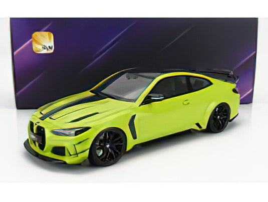 BMW 4-SERIES M4 (G82) IMP-PERFORMANCE BY HUMANS LOUISIANA 2022 SAO PAULO YELLOW/GLM-MODELS 1/18ミニカー