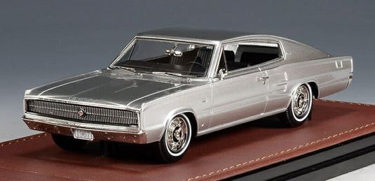 【予約】2026年発売予定Dodgeダッジ Chargerチャージャー 1967 シルバー / GLM 1/43 ミニカー