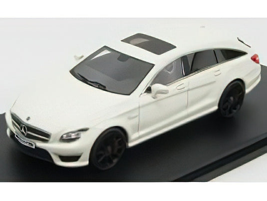MERCEDES BENZ CLS-CLASS SHOOTING BRAKE CLS63 AMG 2014 WHITE/GLM-MODELS 1/43ミニカー