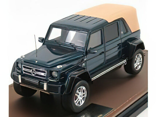 MERCEDES BENZ G-CLASS G650 MAYBACH CLOSE ROOF 2017 DESIGNO BLUE MET/GLM-MODELS 1/43ミニカー