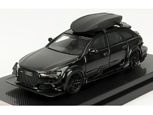 AUDI - A6 RS6 AVANT RACE DARWINPRO WIDEBODY 2017 - BLACK/GLM-MODELS 1/64模型モデルキット