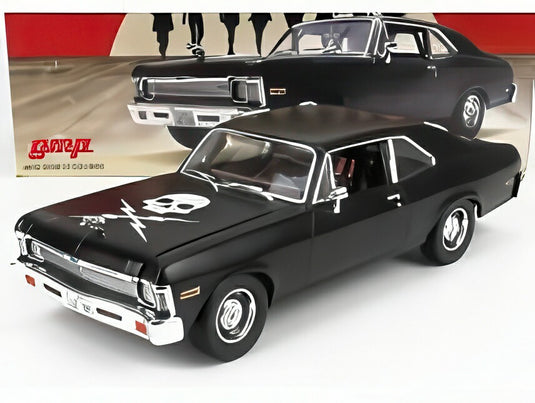 CHEVROLET NOVA クーペ 1971 デスプルーフ劇中車 マットブラック/ GMP 1/18 600台限定ミニカー