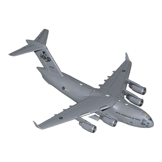 オーストラリア空軍 Royal Australian Air Force ボーイング C-17A グローブマスター III A41-206 100周年記念ロゴ / Gemini 1/400 飛行機模型 ミリタリー