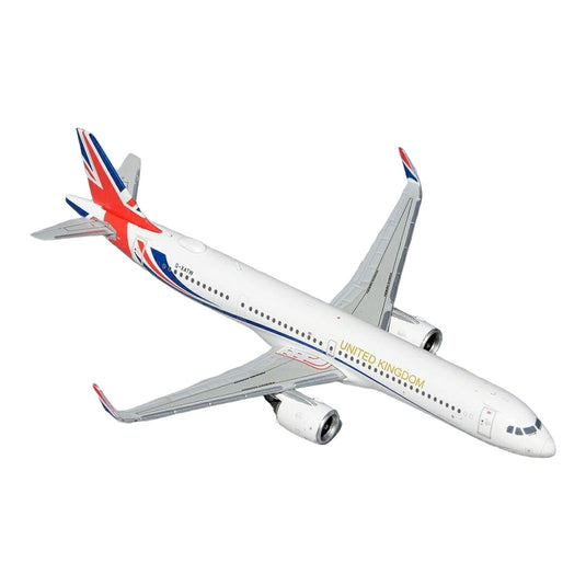 イギリス空軍 Royal Air Force エアバス A321neo G-XATW / Gemini 1/400 飛行機模型 ミリタリー