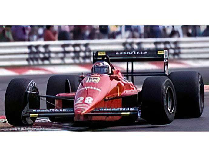 【予約】2025年発売予定FERRARI  F1 87/88C N 28 WINNER ITALY MONZA GP (with pilot figure) 1988 GERARD BERGER  RED/GP Replicas 1/18ミニカー