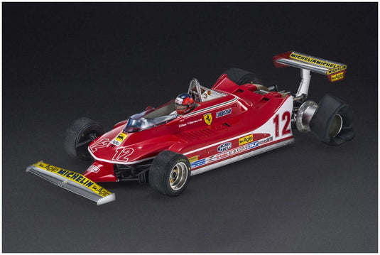 1/24 フェラーリ312T4 #12 ジルビルヌーブ フェラーリ 312T4 G.ヴィルヌーブ フランスGP | F1ミニカーあれこれ